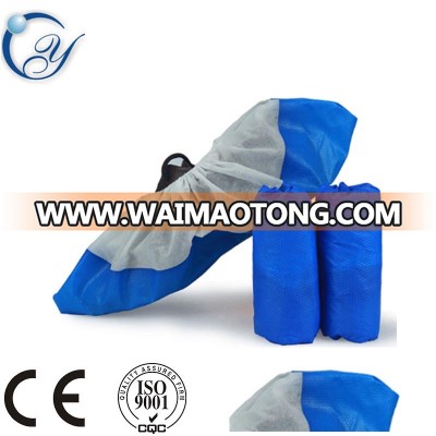 Machine Made Medical CPE Disposable Automatic Shoe Cover